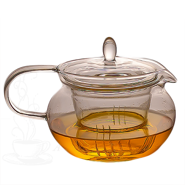 Glass Teapot with Glass Infuser