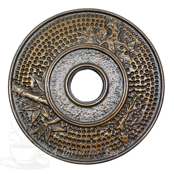Bronze Bamboo Cast Iron Trivet