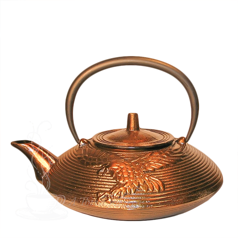 Bronze Eagle Cast Iron Teapot