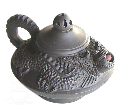 Double Dragon 11 oz. Yixing Teapot