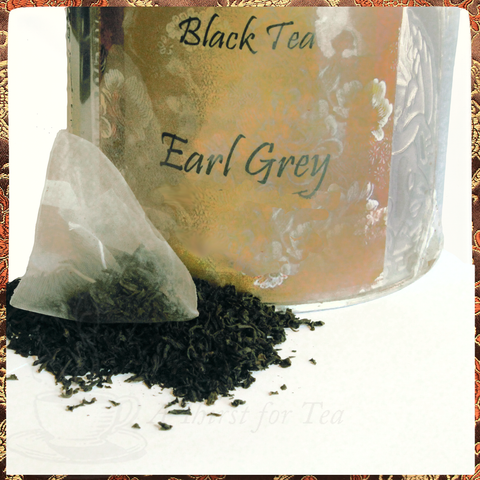 Earl Grey Supreme Organic TGFOP1 in Pyramid Tea Sachets