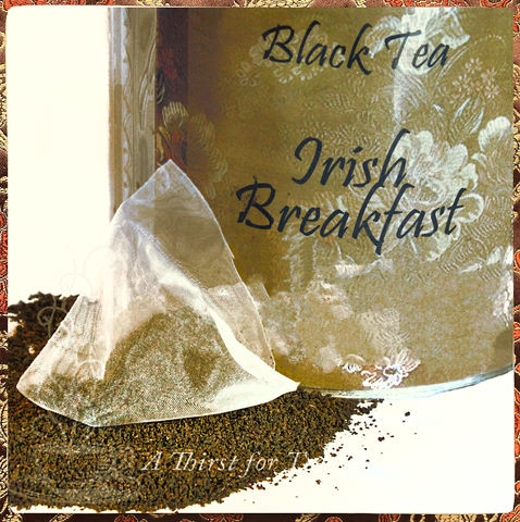 Irish Breakfast Organic Black Tea Pyramid Sachets