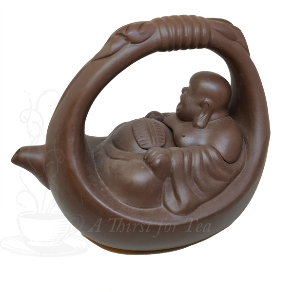 Laughing Buddha 27oz Yixing Teapot