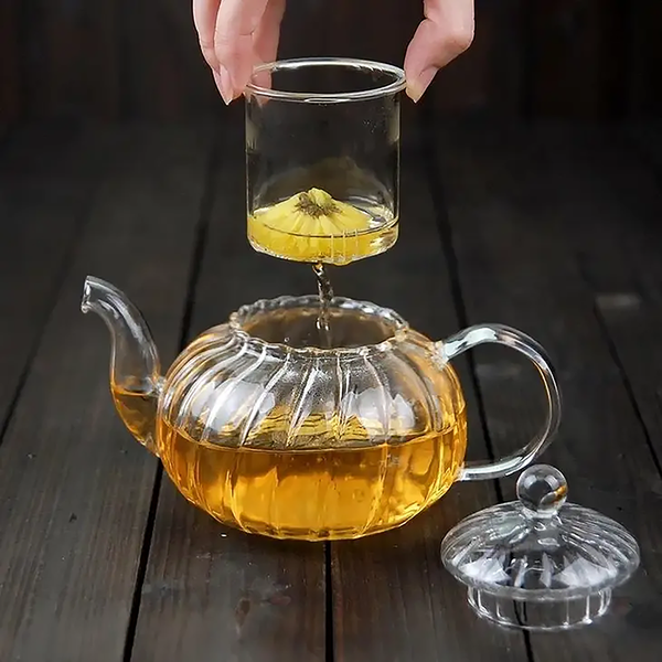 Glass Teapot with Infuser