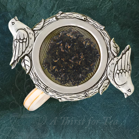 Pewter Tea Strainer