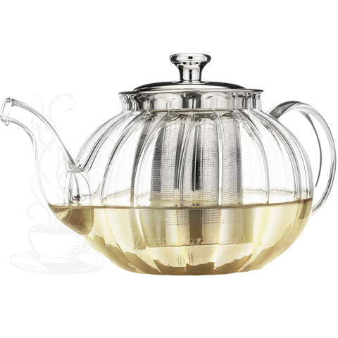 Vienna Glass Teapot with Removable Infuser, 24 oz.