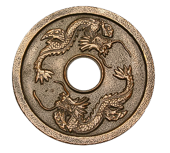 Bronze Dragon Cast Iron Trivet