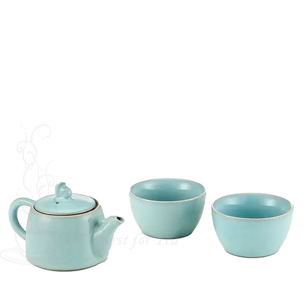Blue Ru Teapot Set