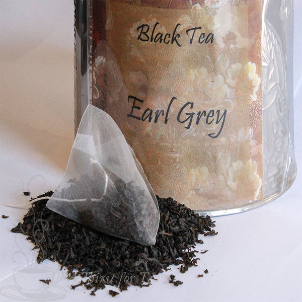 Earl Grey TGFOP1 Organic Black Tea with oil of bergamot tea bags