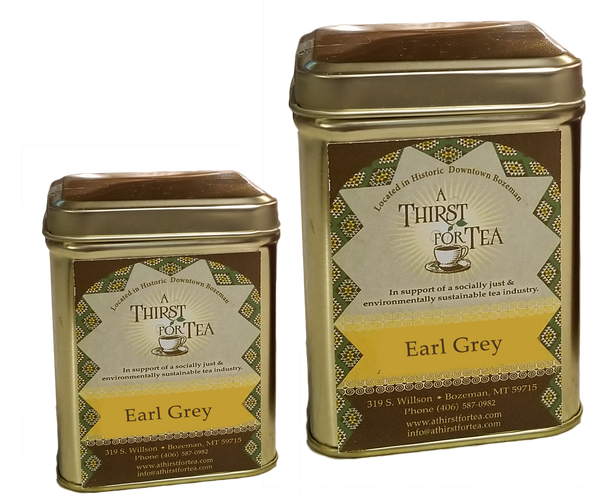Earl Grey TGFOP1 Organic Black Tea with oil of bergamot