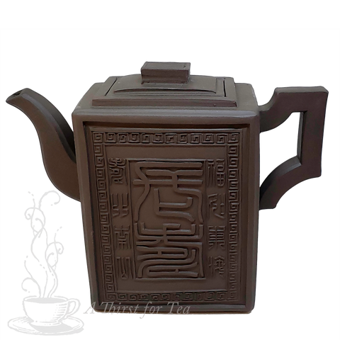 Fortune Yixing Teapot made of Zisha Purple Clay