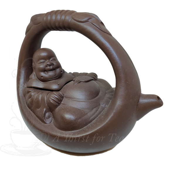 Laughing Buddha 27oz Yixing Teapot