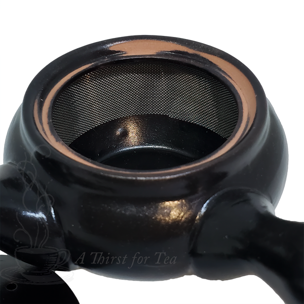 Tokoname Kyusu, Japanese SideHandled Clay Teapot