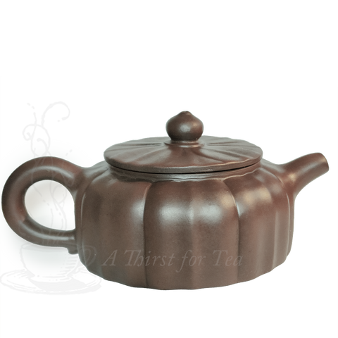 Pumpkin 7-oz Yixing Teapot