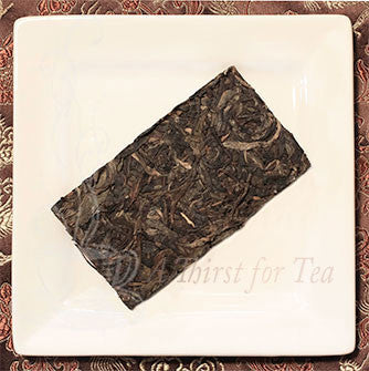 Yiwu Zhengshan 2010 Ancient Arbor Sheng Puerh Brick