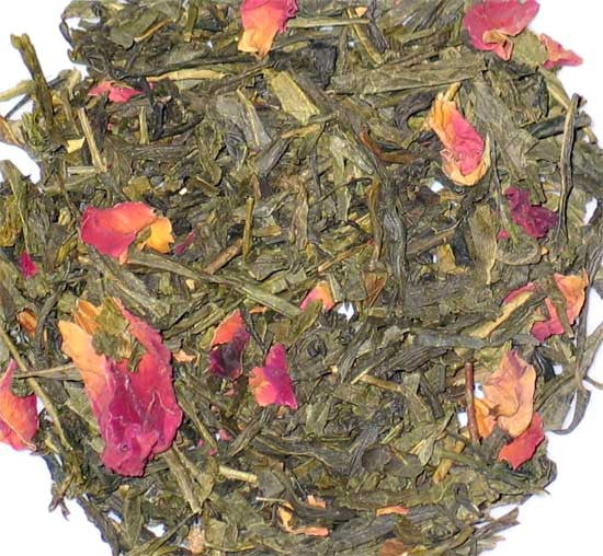 Kyoto Cherry Rose, Organic Sencha Style Green Tea