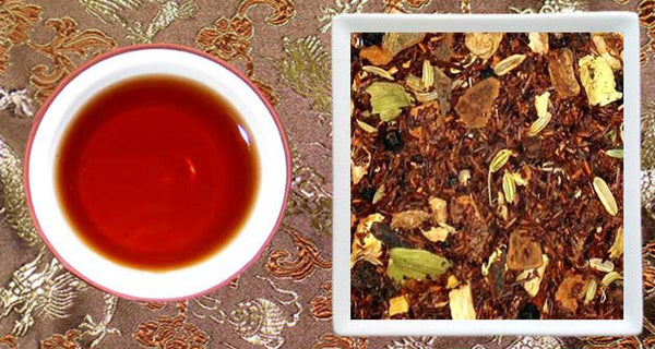 Rooibos Masala Chai, Caffeine Free Herbal Tea with Indian Chai Spices