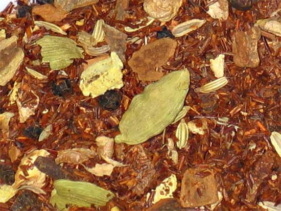 Rooibos Masala Chai, Caffeine Free Herbal Tea with Indian Chai Spices